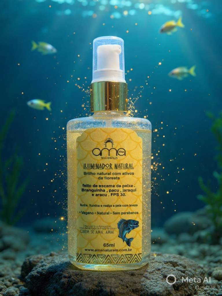 Iluminador Natural de Escama de Peixe 65ml