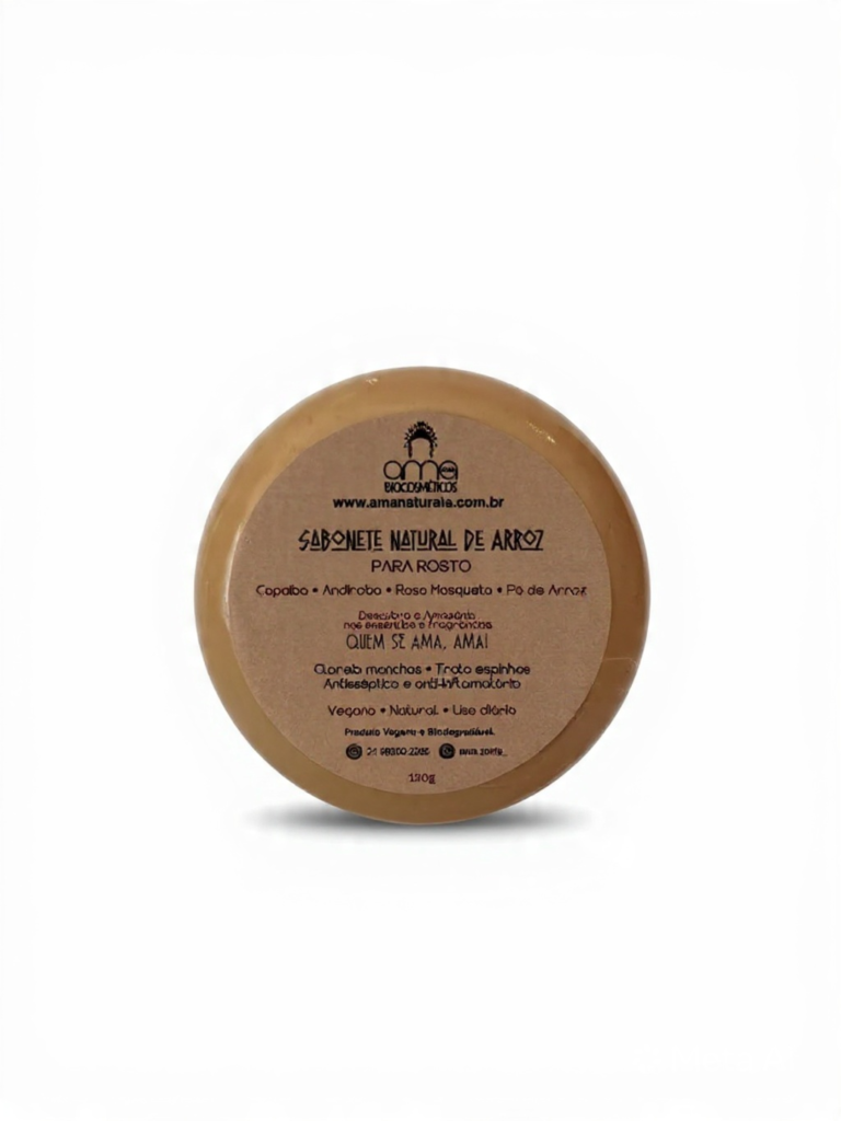 Sabonete Facial de Arroz - 120gm