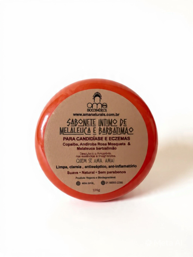 Sabonete Íntimo de Barbatimão e Melaleuca - 120gm