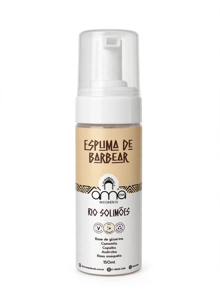 Espuma de Barbear Rio Solimões 150ml